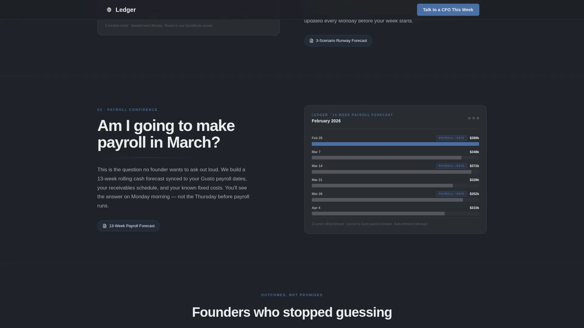 Board-Ready Virtual CFO Services Website Template
