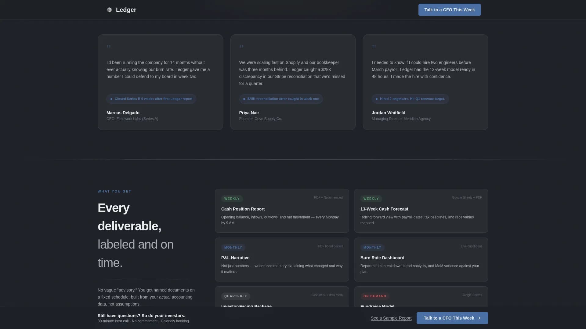 Board-Ready Virtual CFO Services Website Template