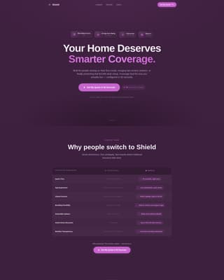 Young Professional Insurance Pre-Launch Website Template