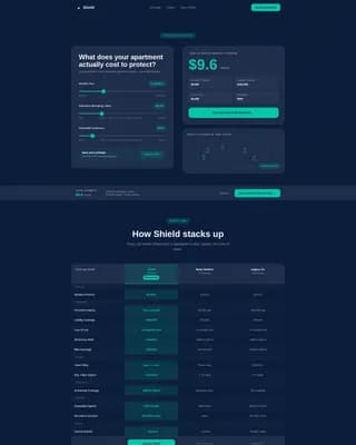 Young Professional Insurance Specialist Professional Website Template
