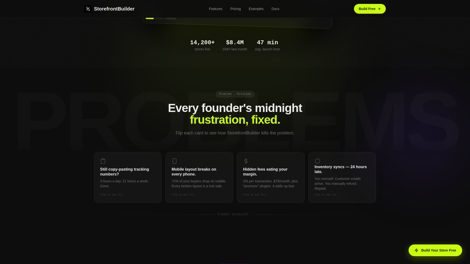 E-Commerce Software & SaaS Professional Website Template