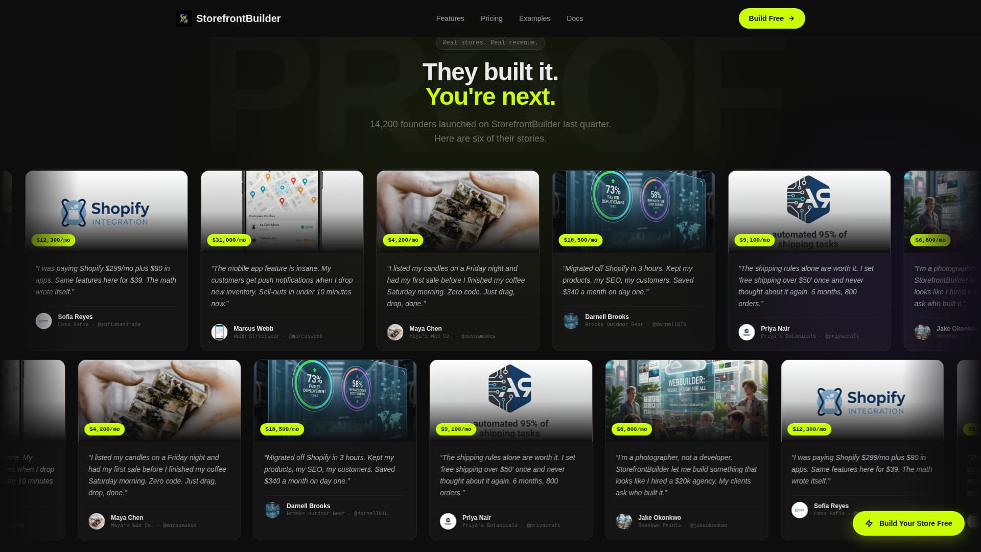 E-Commerce Software & SaaS Professional Website Template