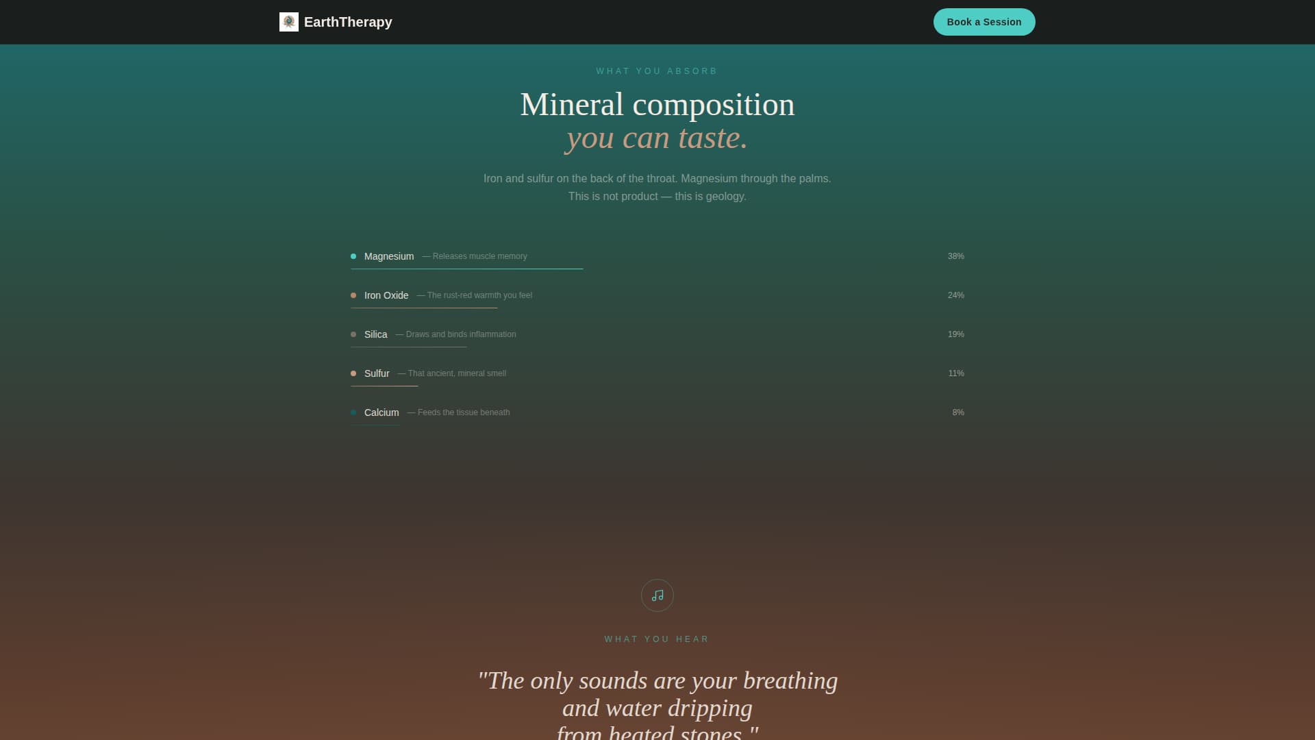 Local Wellness Modalities Appointment Booking Website Template