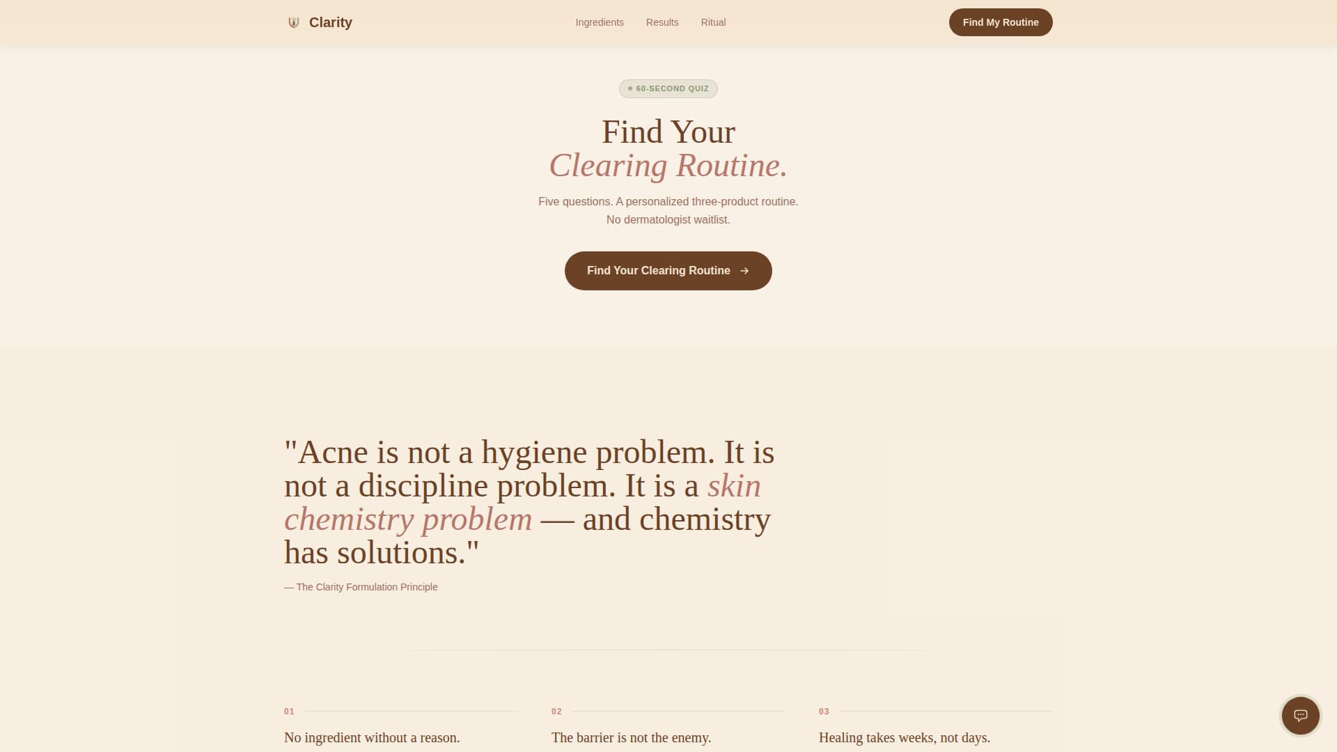 Inclusive Beauty & Skincare Reviews Website Template
