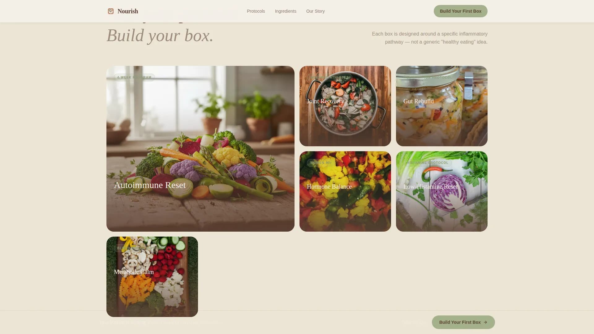 Harvest — Wholefood Grocery Delivery Landing Page Template