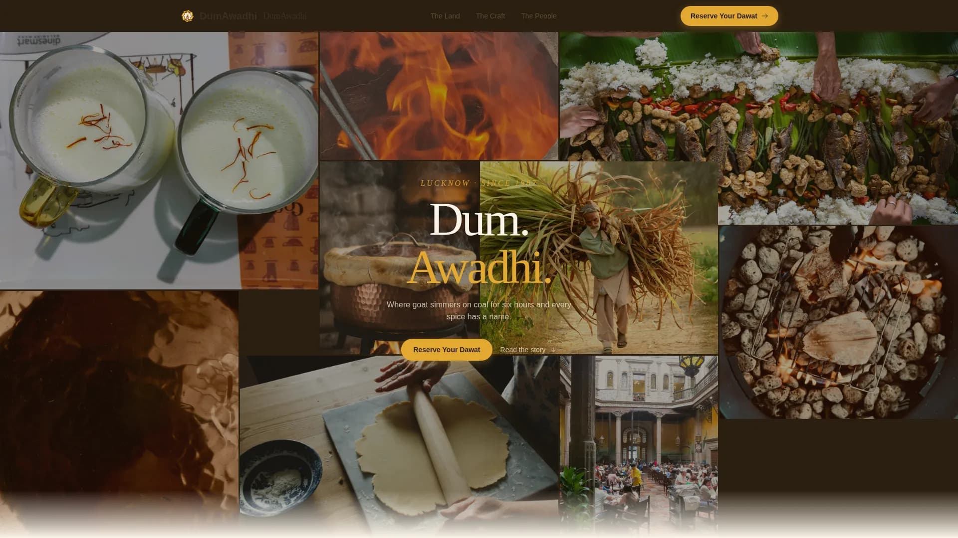 Certified Regional & Specialty Restaurant Appointment Booking Website Template