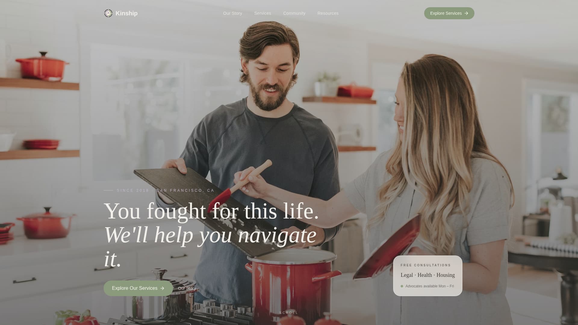 LGBTQ+ Organization Blog Website Template