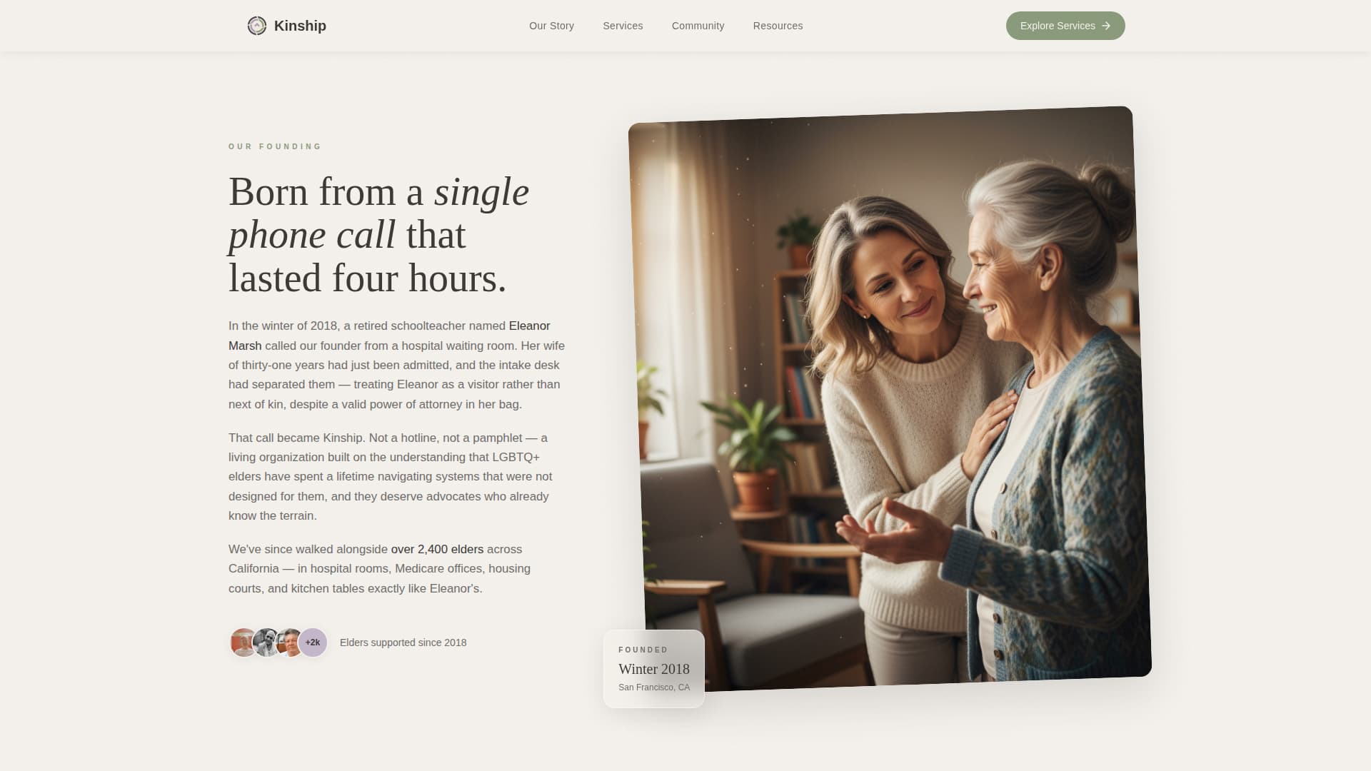 LGBTQ+ Organization Blog Website Template
