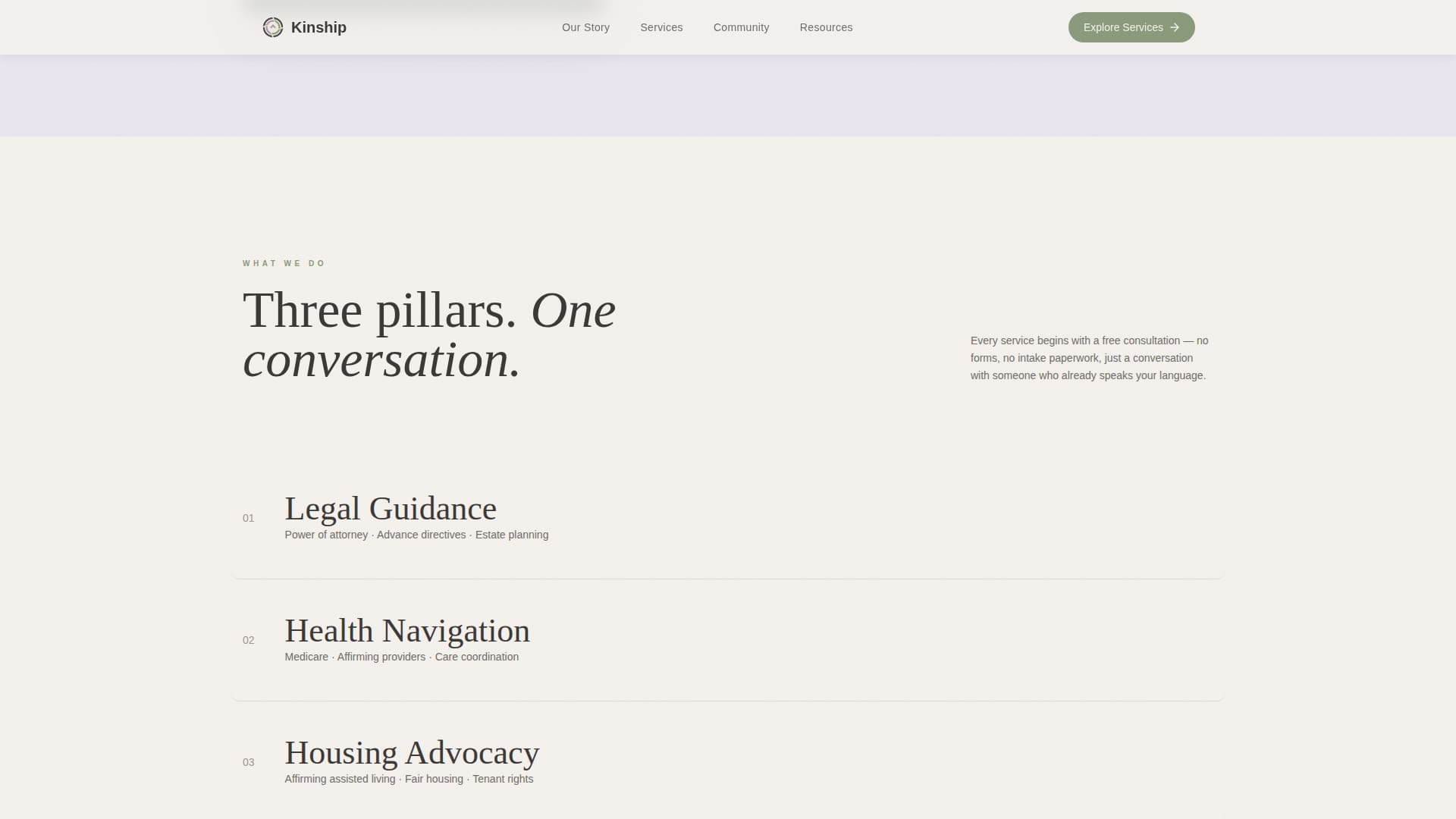 LGBTQ+ Organization Blog Website Template