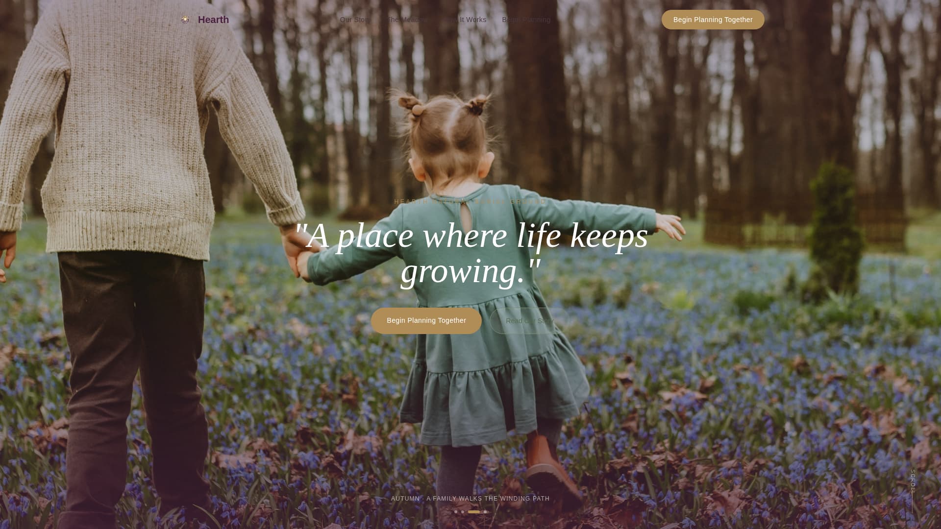 Cemetery & Burial Professional Website Template