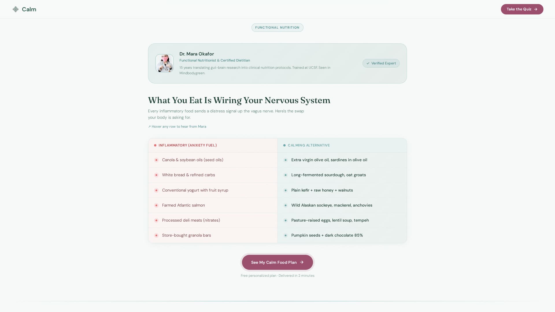Anxiety Care Professional Website Template