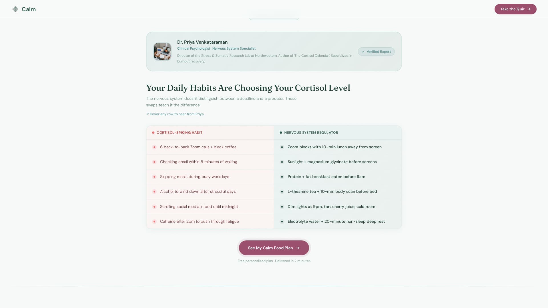 Anxiety Care Professional Website Template
