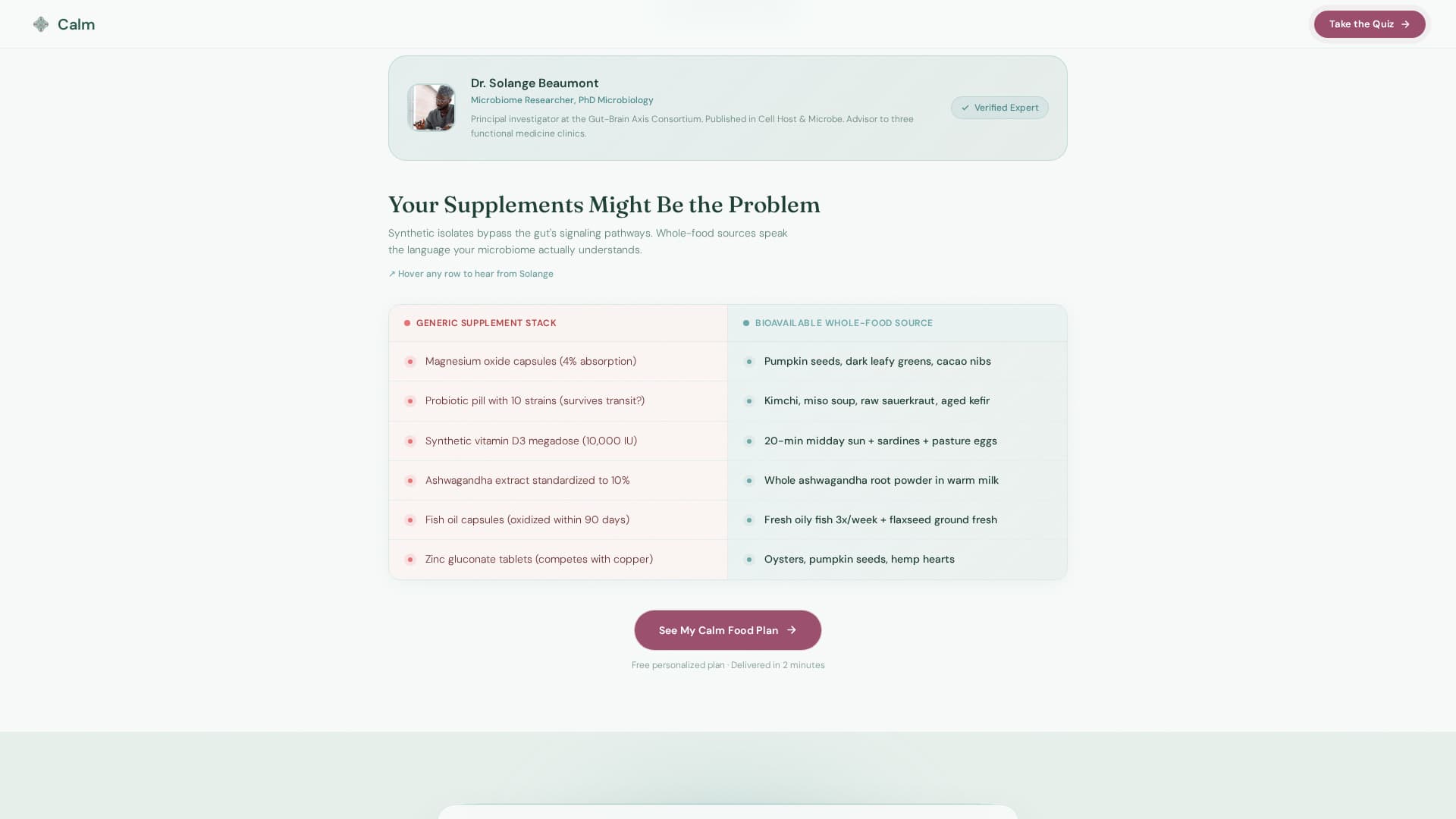 Anxiety Care Professional Website Template