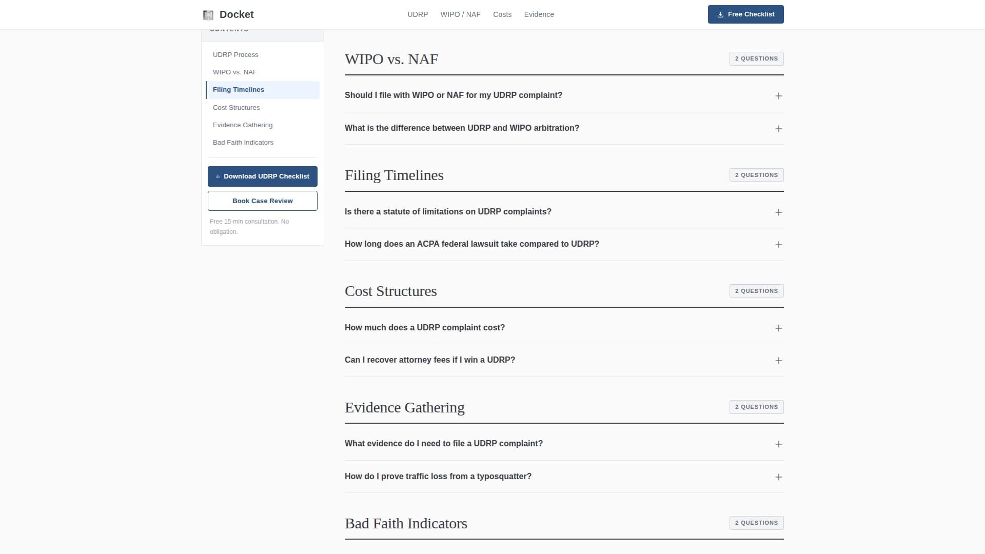 Intellectual Property Booking Website Template