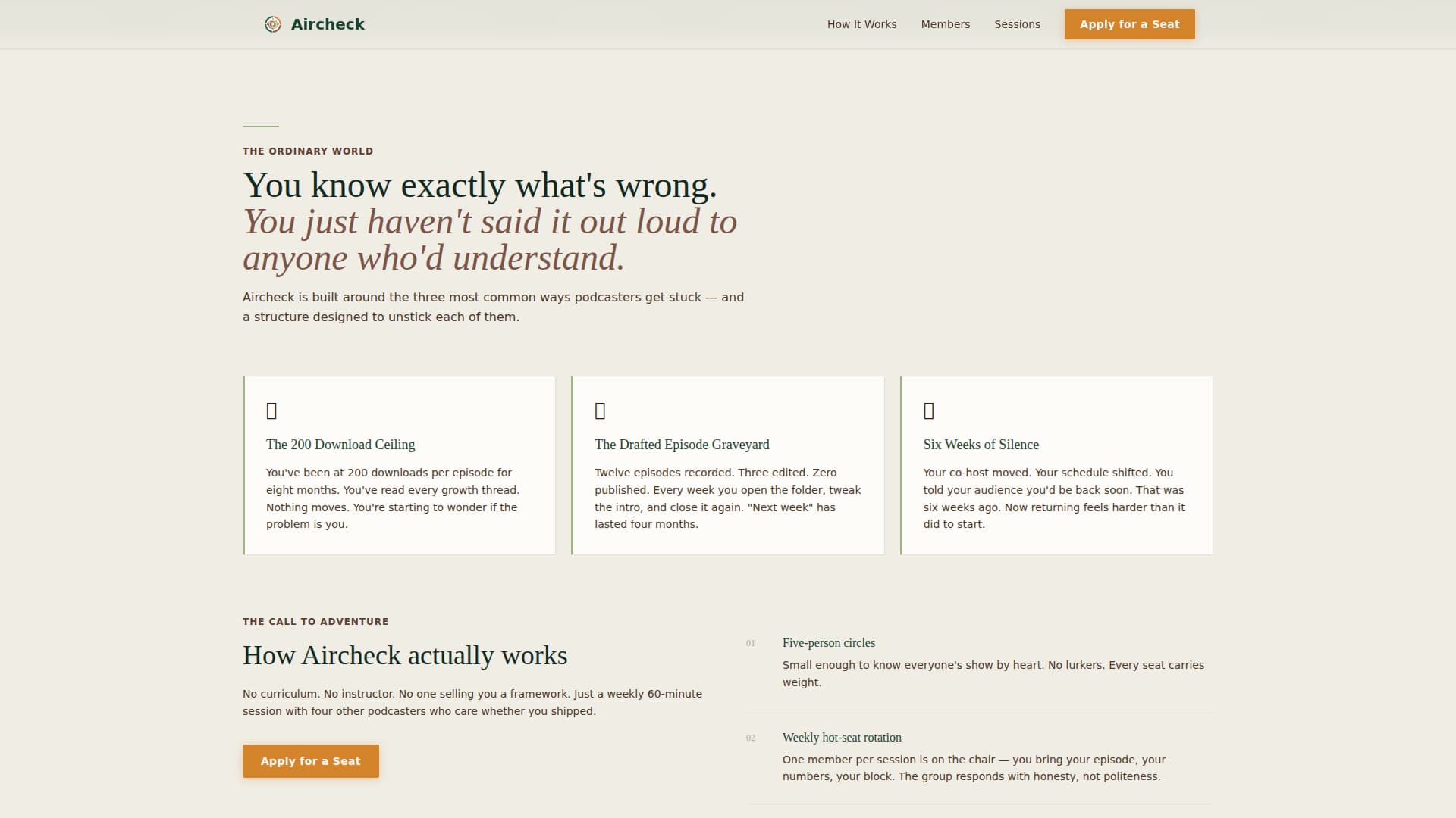 Podcasters Community Professional Website Template