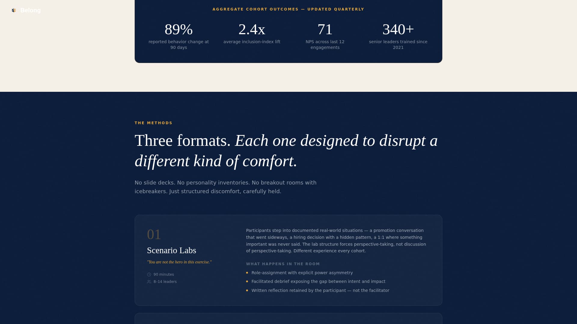 DEI & Inclusion Reviews Website Template