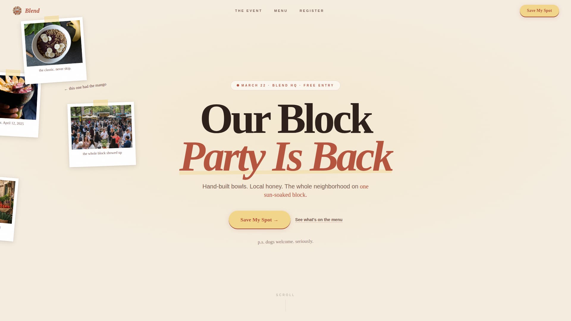 Specialist Regional & Specialty Restaurant Professional Website Template