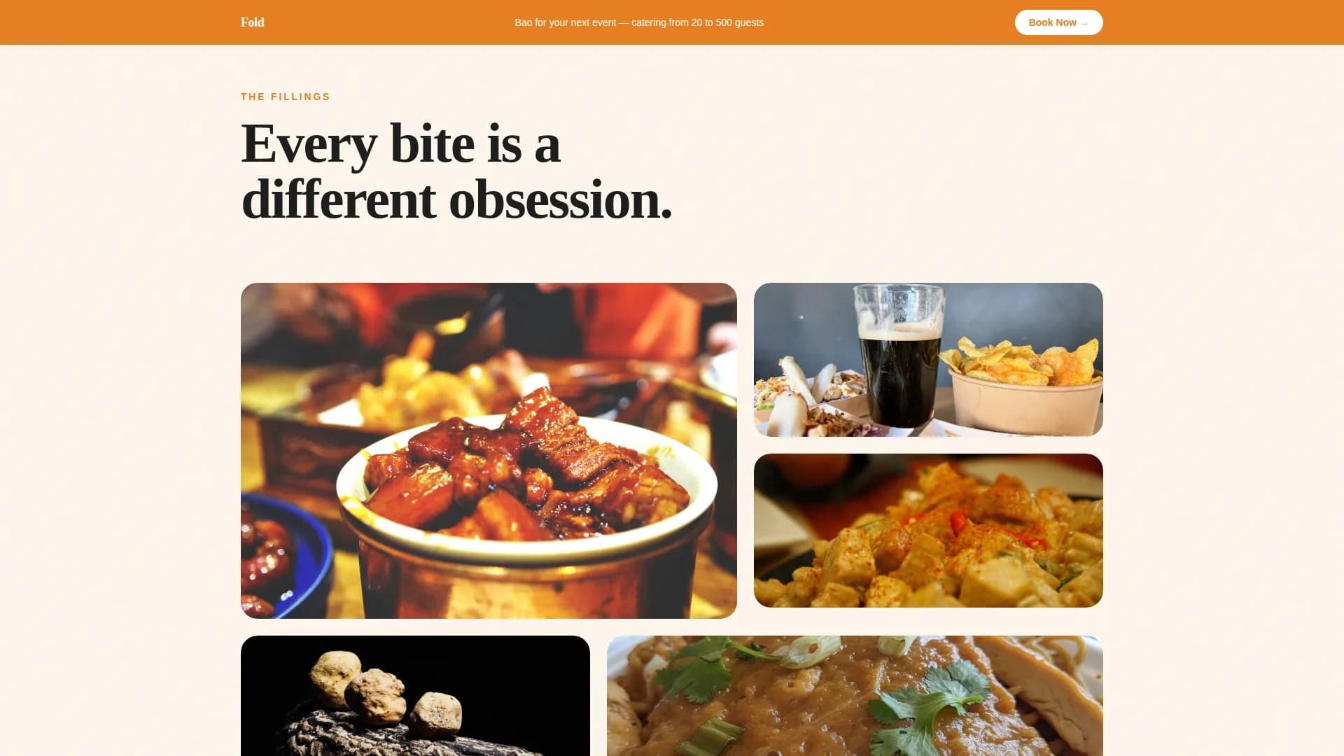Regional & Specialty Restaurant Appointment Booking Website Template