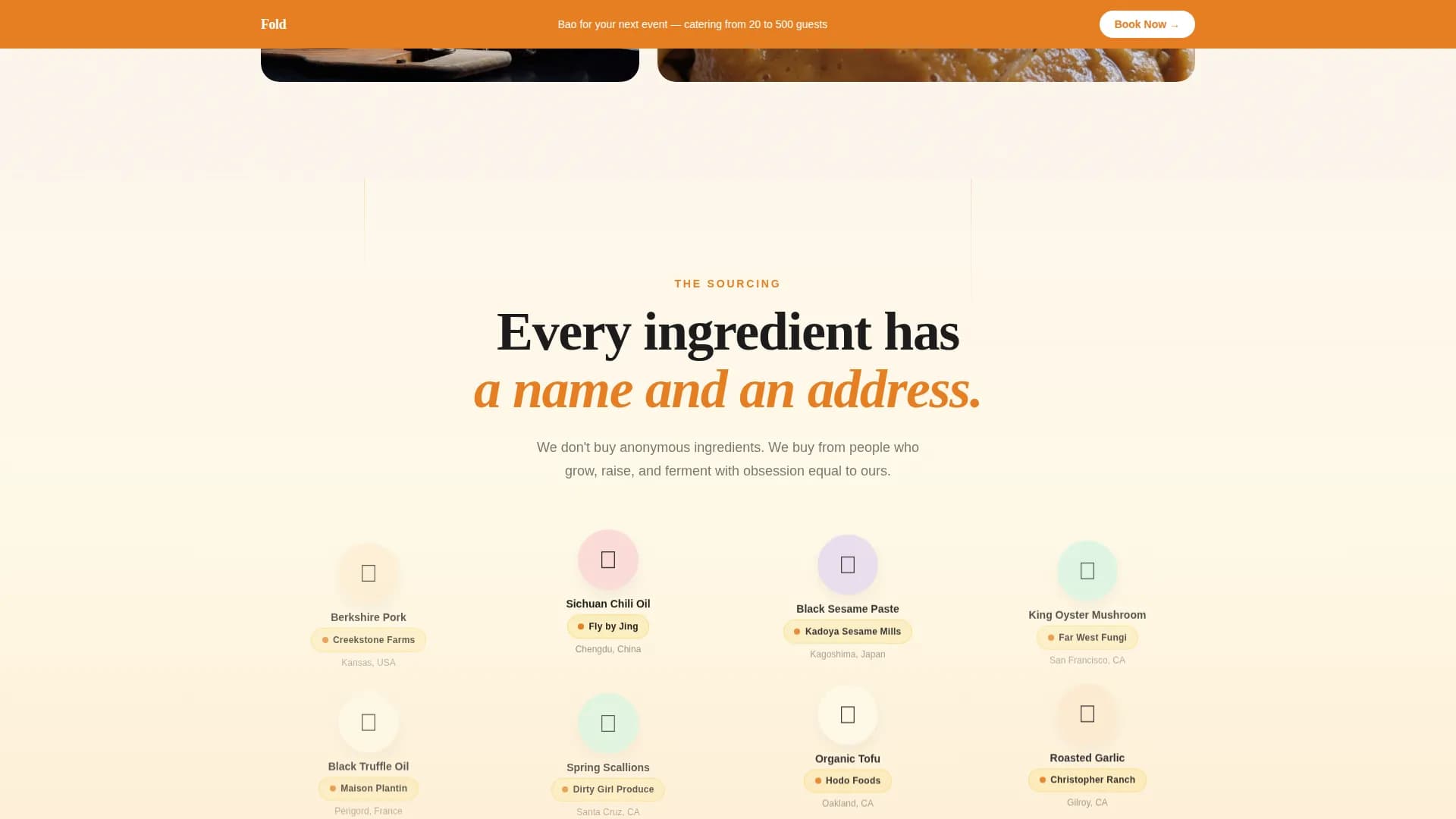 Regional & Specialty Restaurant Appointment Booking Website Template