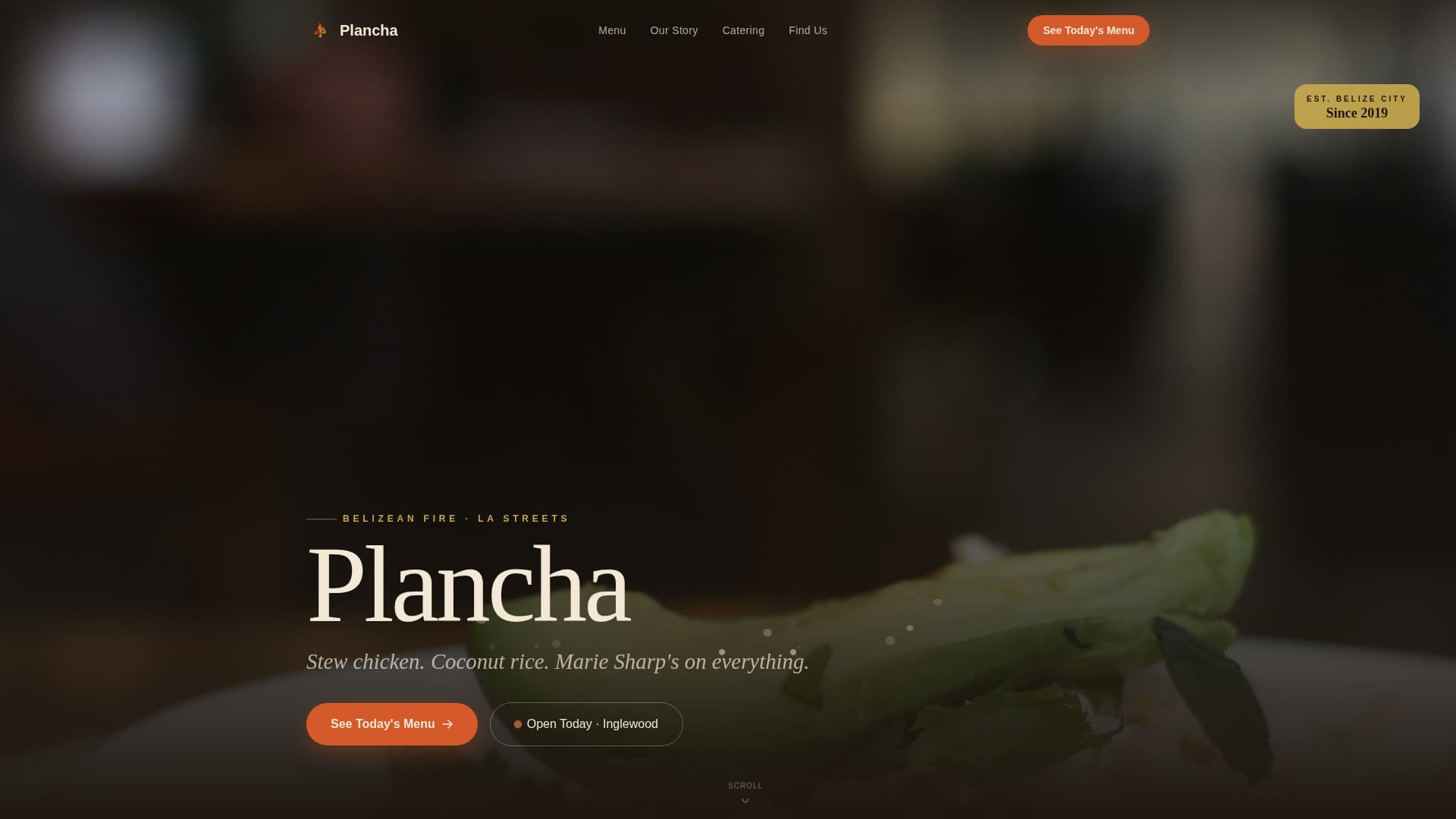 Plancha - Sizzling Foodtruck Landing Page Template