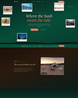 Unique Stay & Accommodation Booking Website Template
