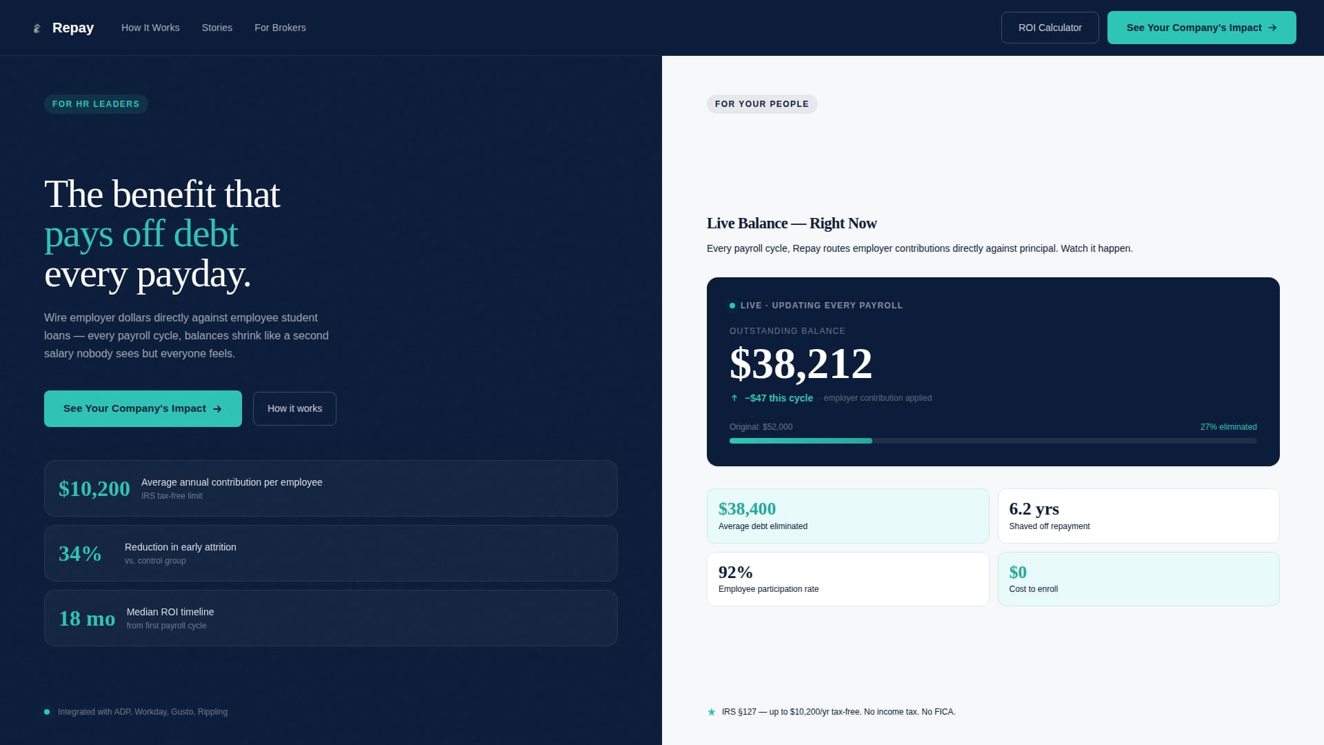 Employee Wellness & Benefits Booking Website Template