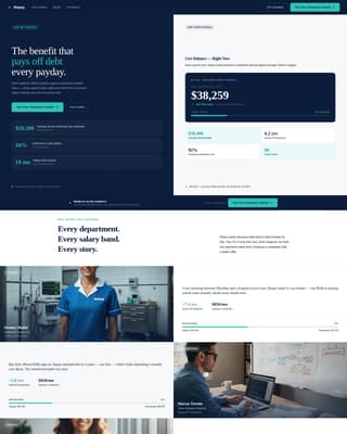 Employee Wellness & Benefits Booking Website Template