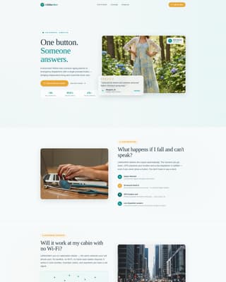 Home Care Agency FAQ Website Template