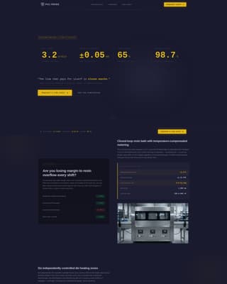 Manufacturing Processes Professional Website Template