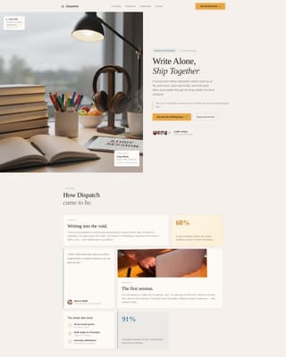 Newsletter Writers Community Reviews Website Template