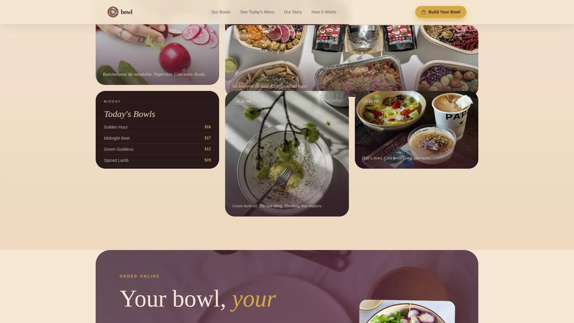 Premium Regional & Specialty Restaurant Professional Website Template