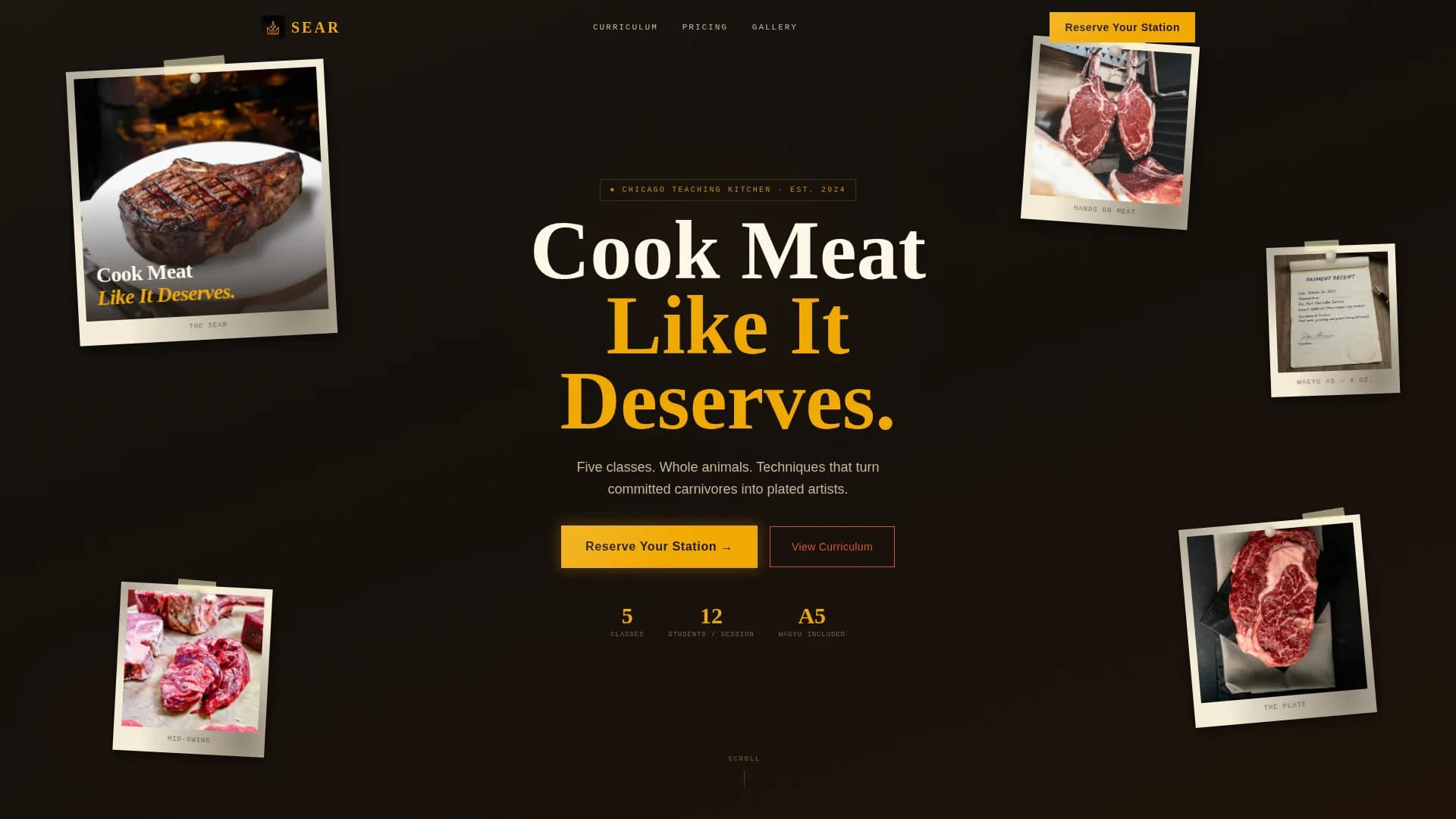 Carnivore Diet Food & Dining Pricing Website Template