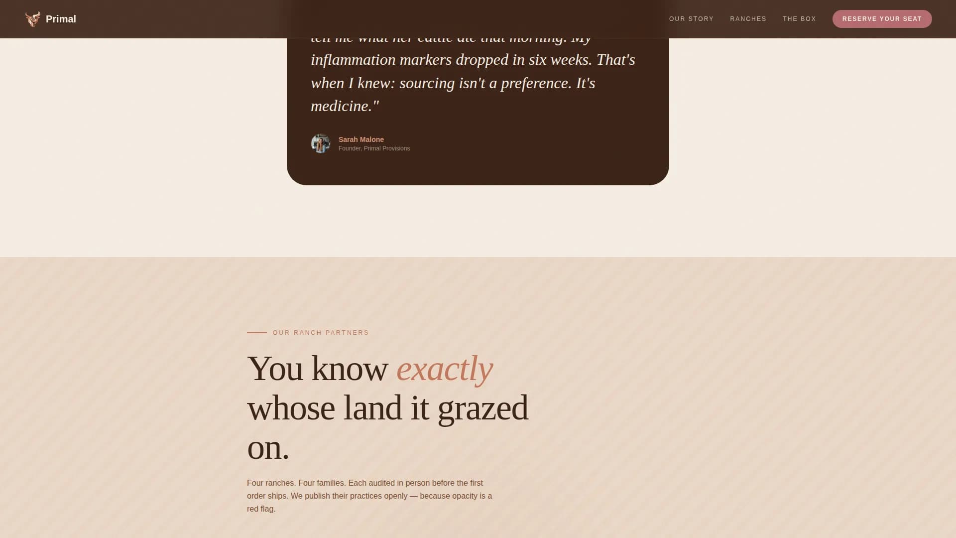 Carnivore Diet Food & Dining Professional Website Template