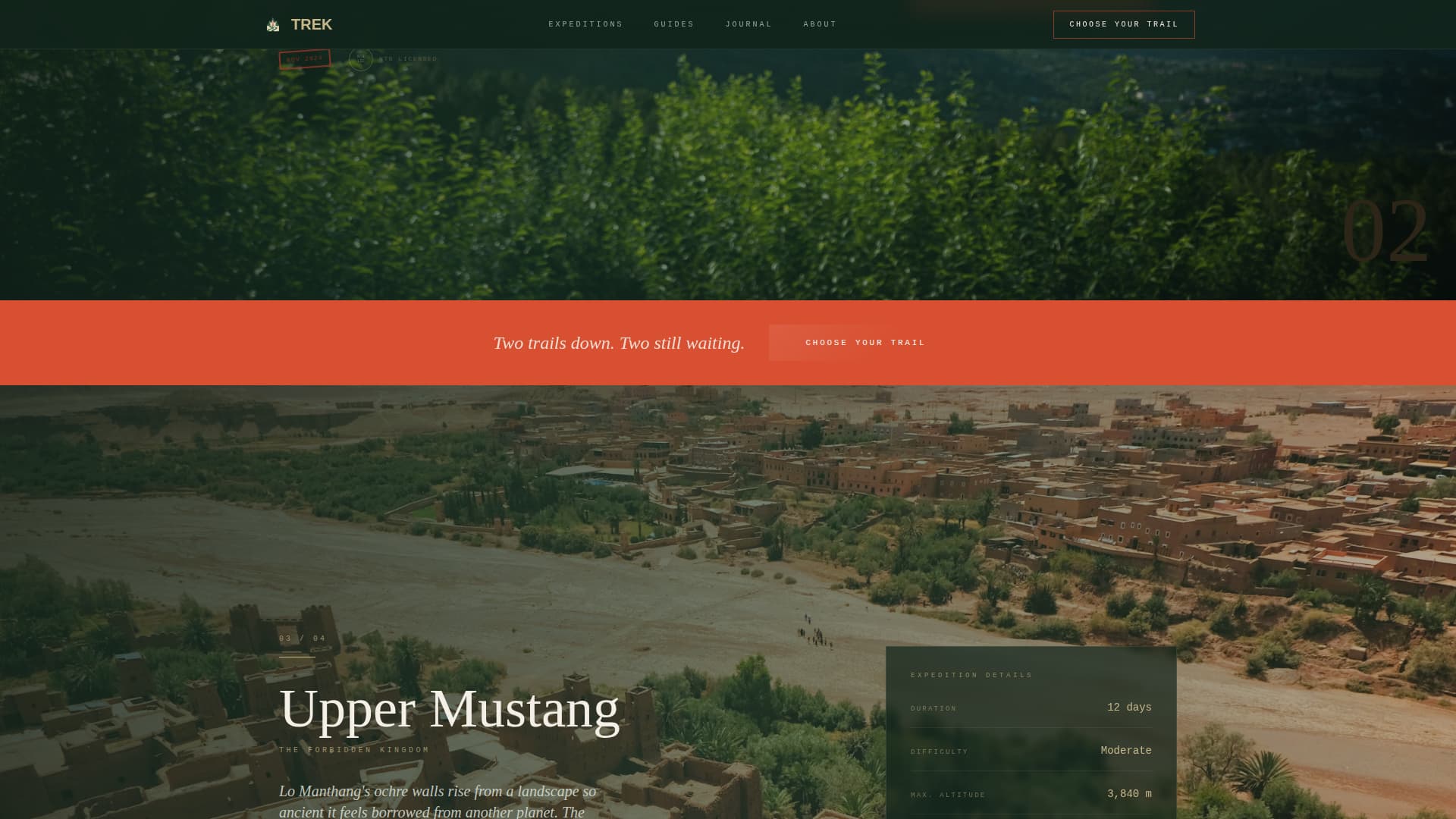 Nepal Travel Professional Website Template