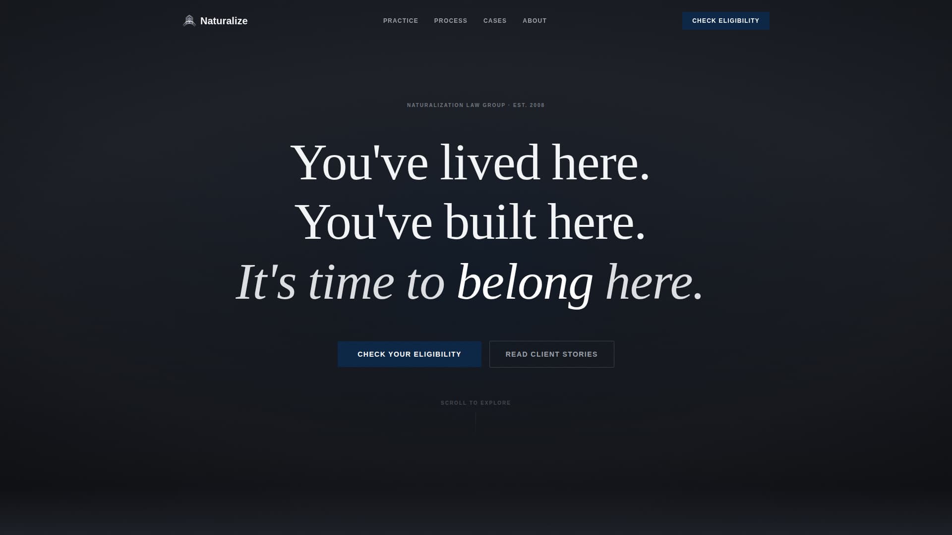 Immigration Law Reviews Website Template