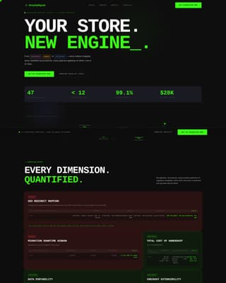 Migrate - Powerful Shopify Landing Page Template
