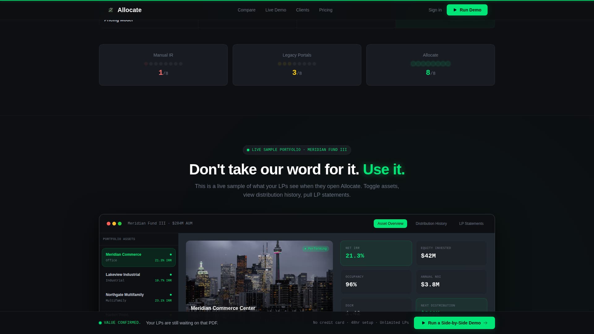 PropTech Startup Portfolio Website Template