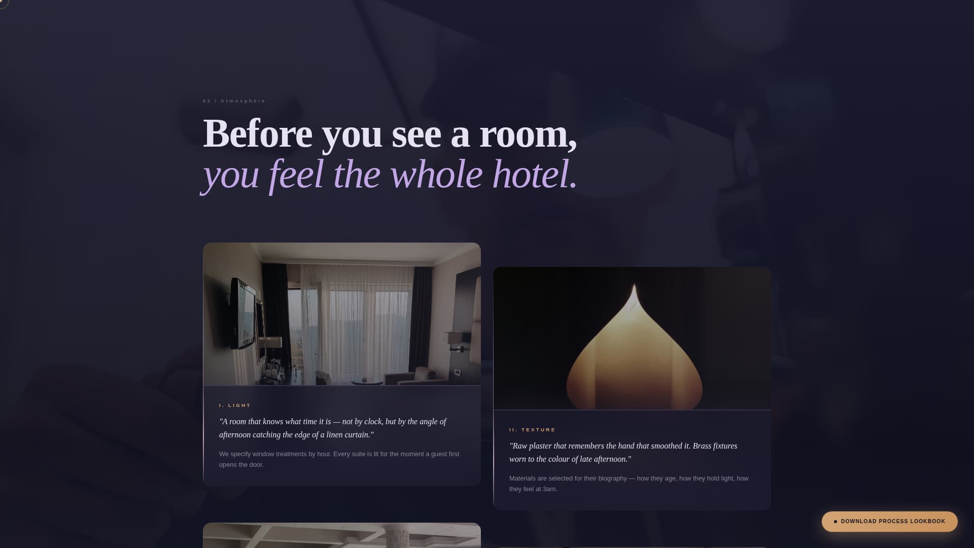 Hospitality & Restaurant Design Professional Website Template