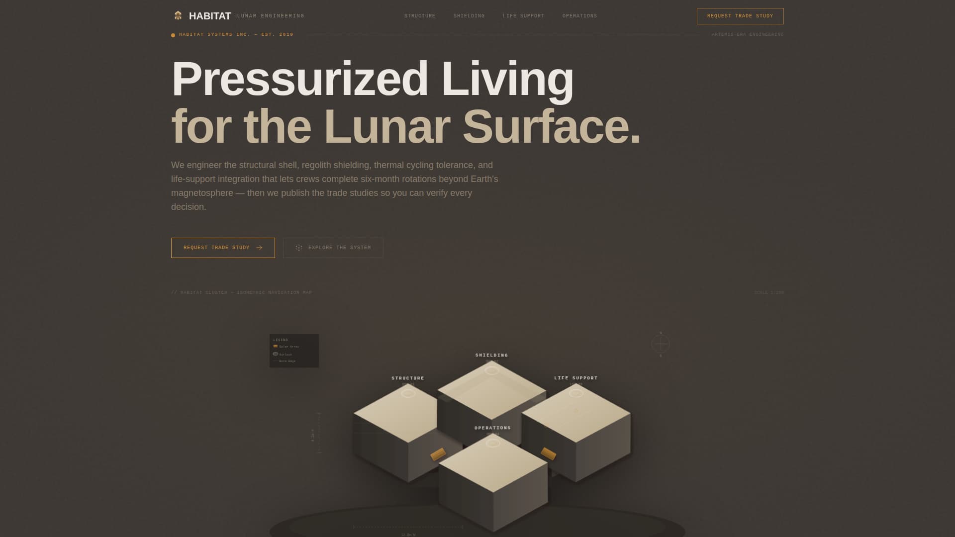 Space & Advanced Aerospace Professional Website Template