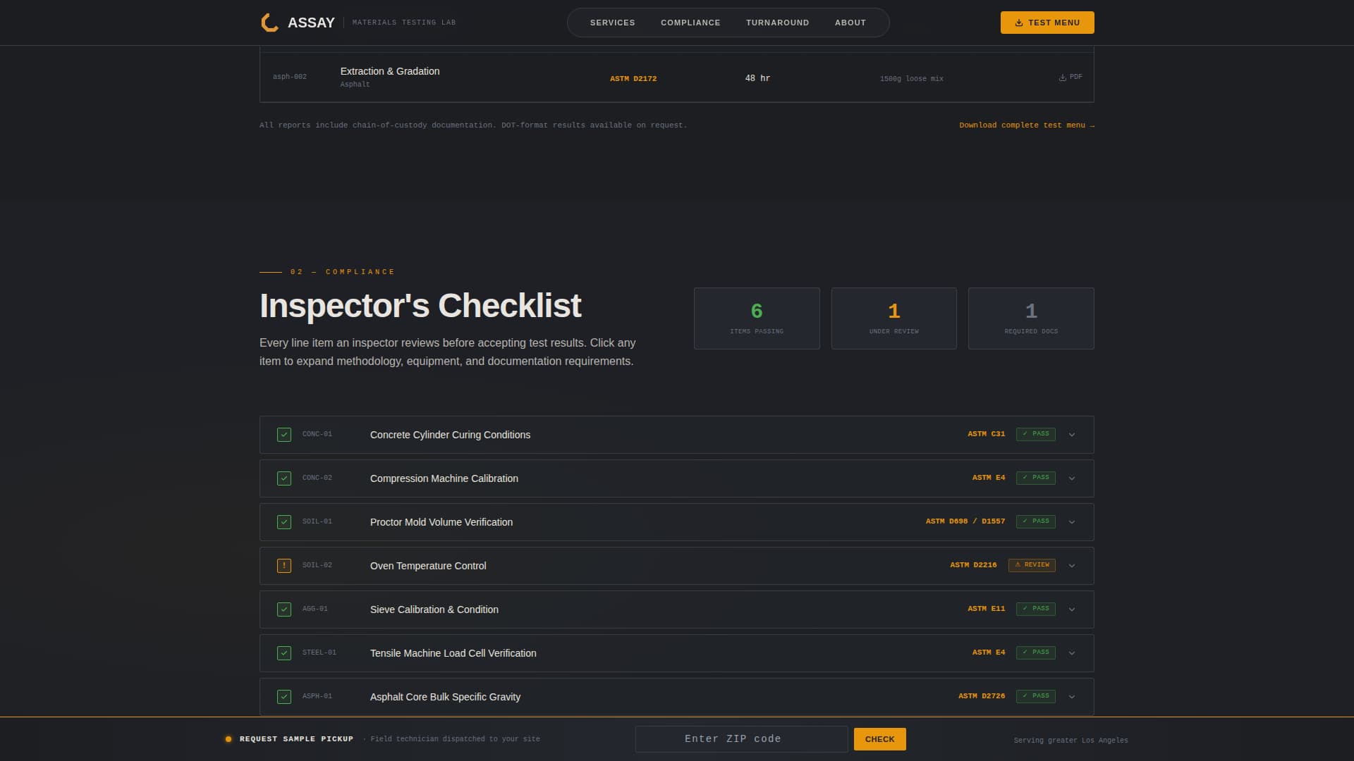 Construction Manufacturing Cost Calculator Website Template