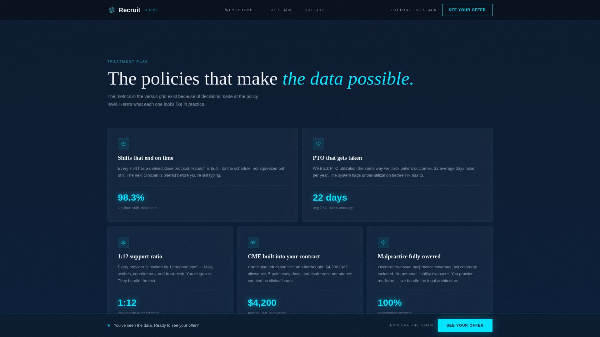 Medical Clinic Careers Website Template