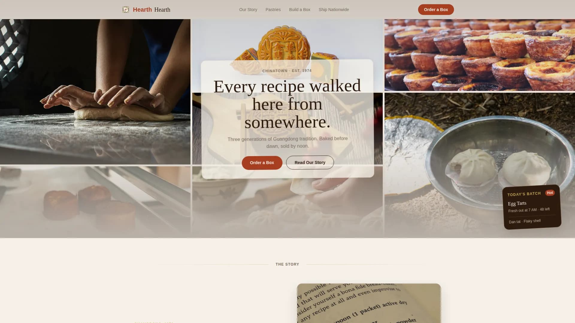 Chinese Cuisine & Dining Professional Website Template