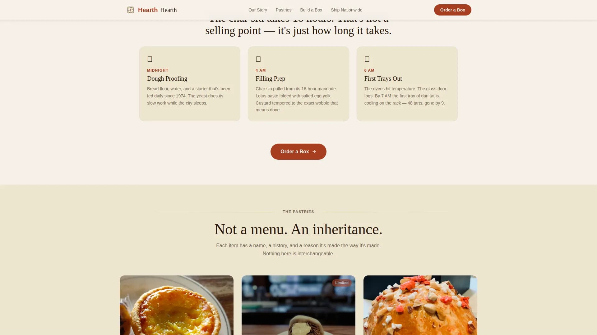 Chinese Cuisine & Dining Professional Website Template