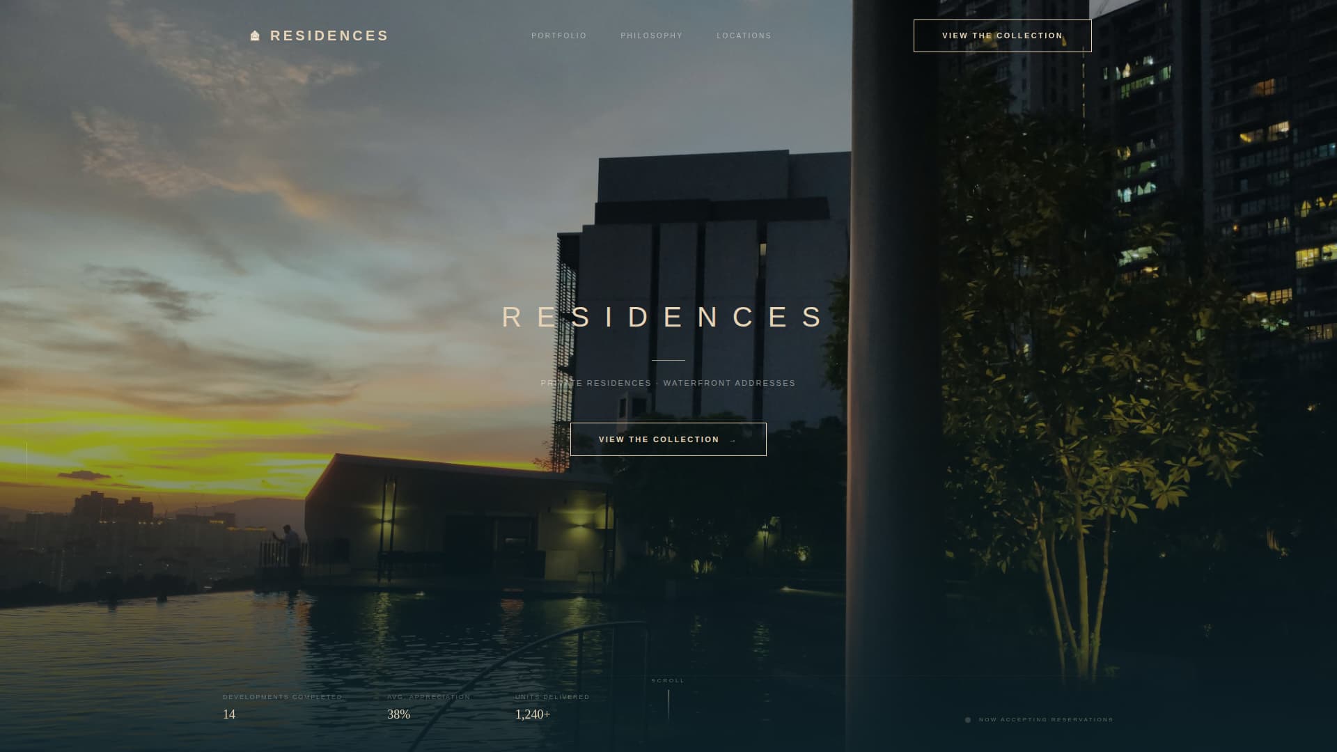 Property Developer & Builder Portfolio Website Template