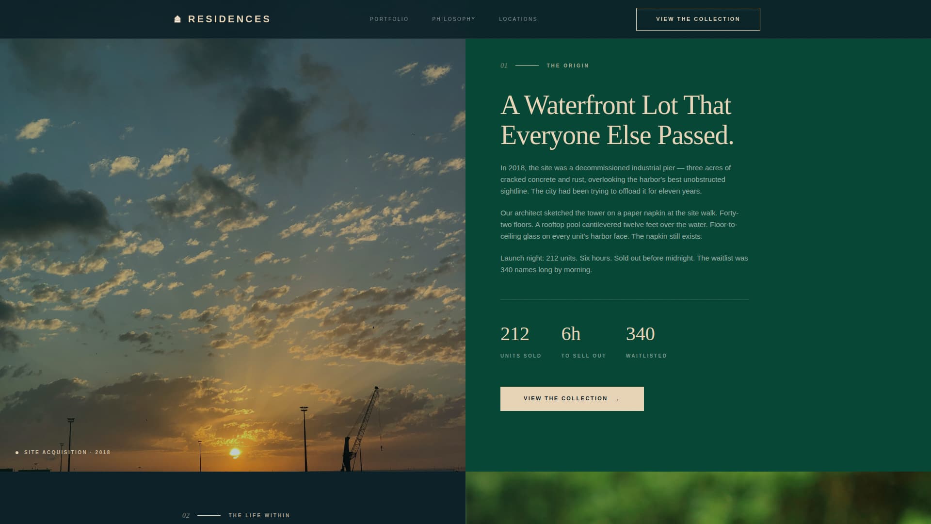 Property Developer & Builder Portfolio Website Template