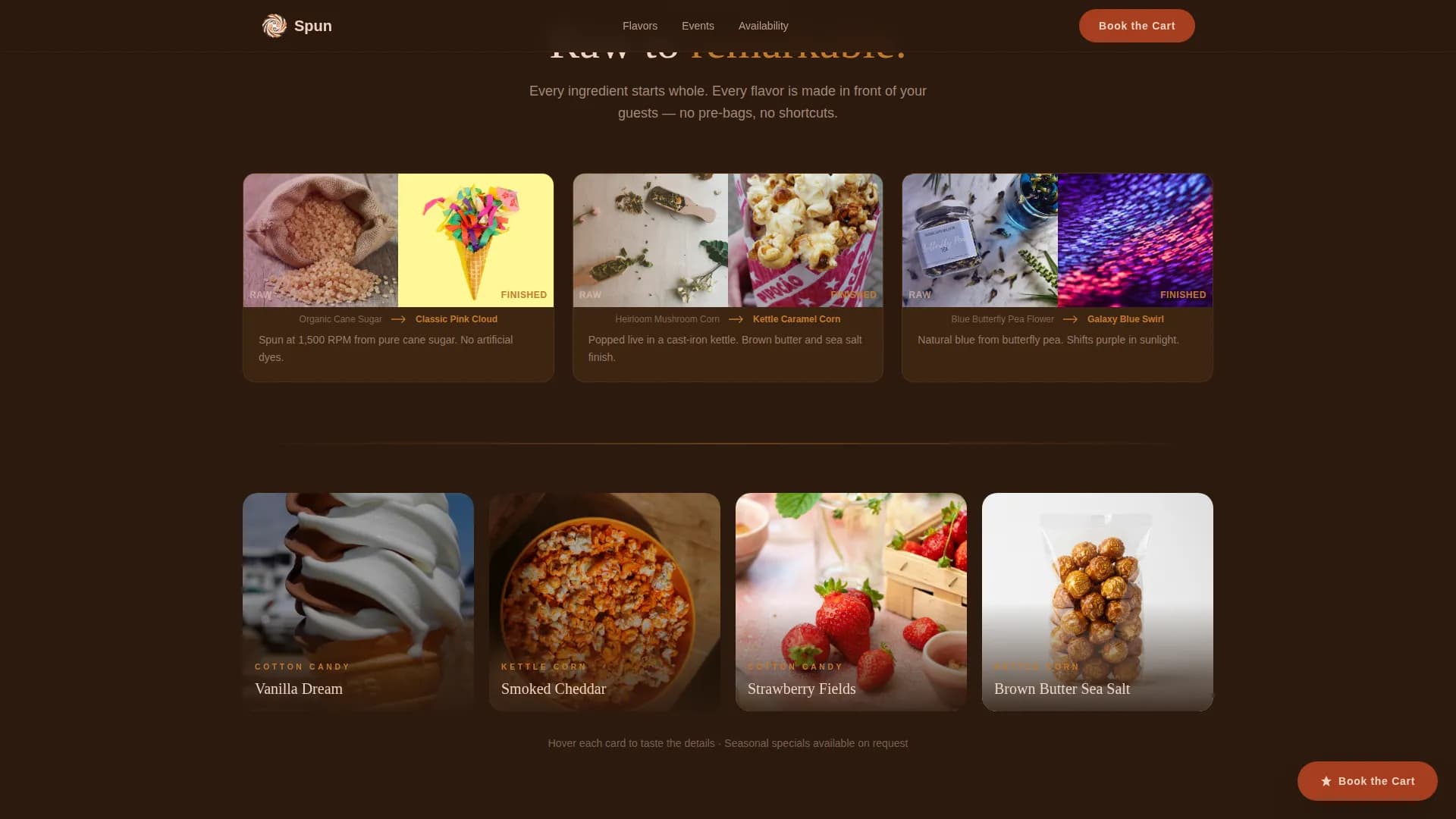 Street Food & Market Stall Booking Website Template