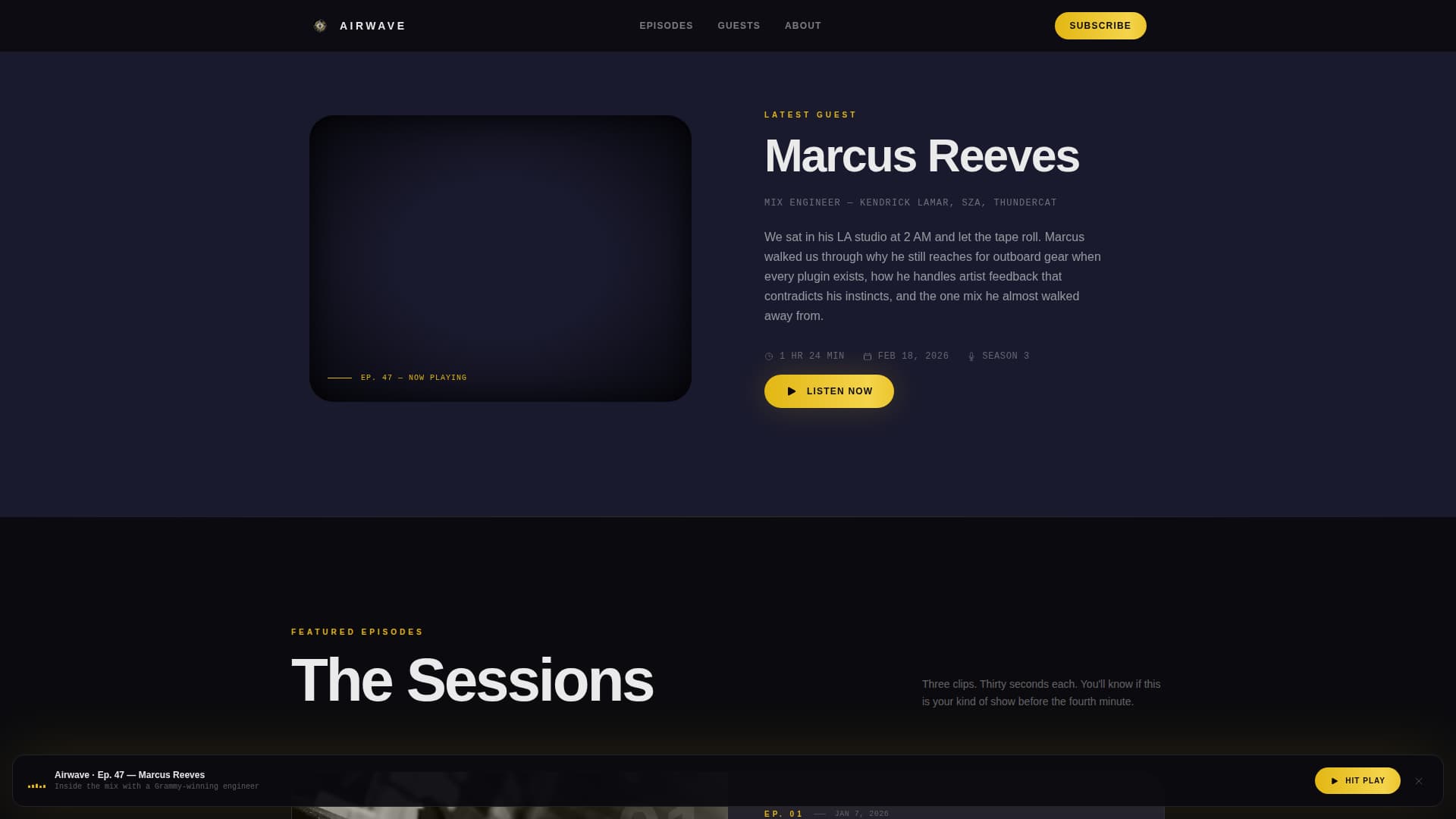 Content Creator Reviews Website Template