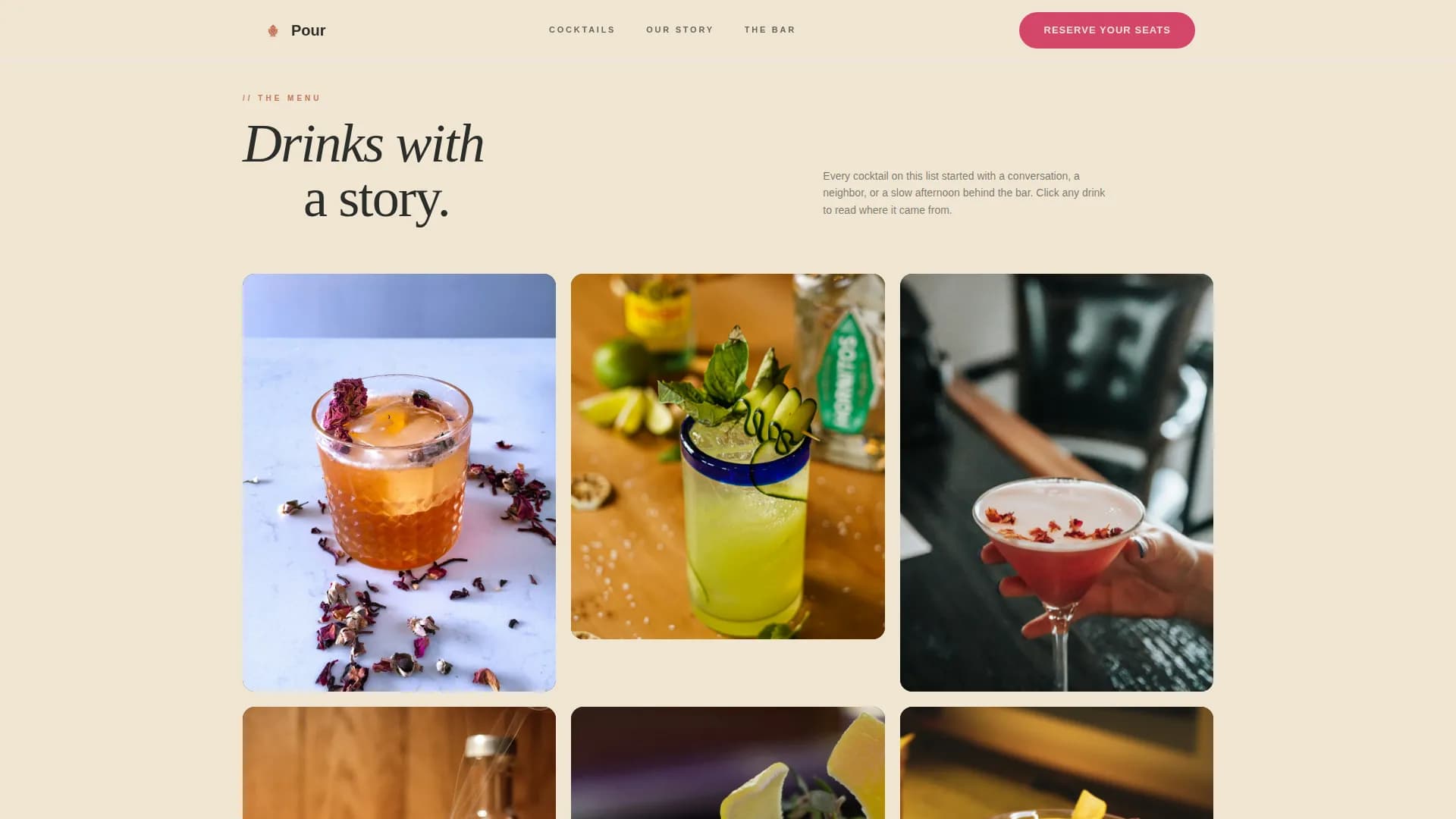 Distillery & Spirits Specialist Booking Website Template