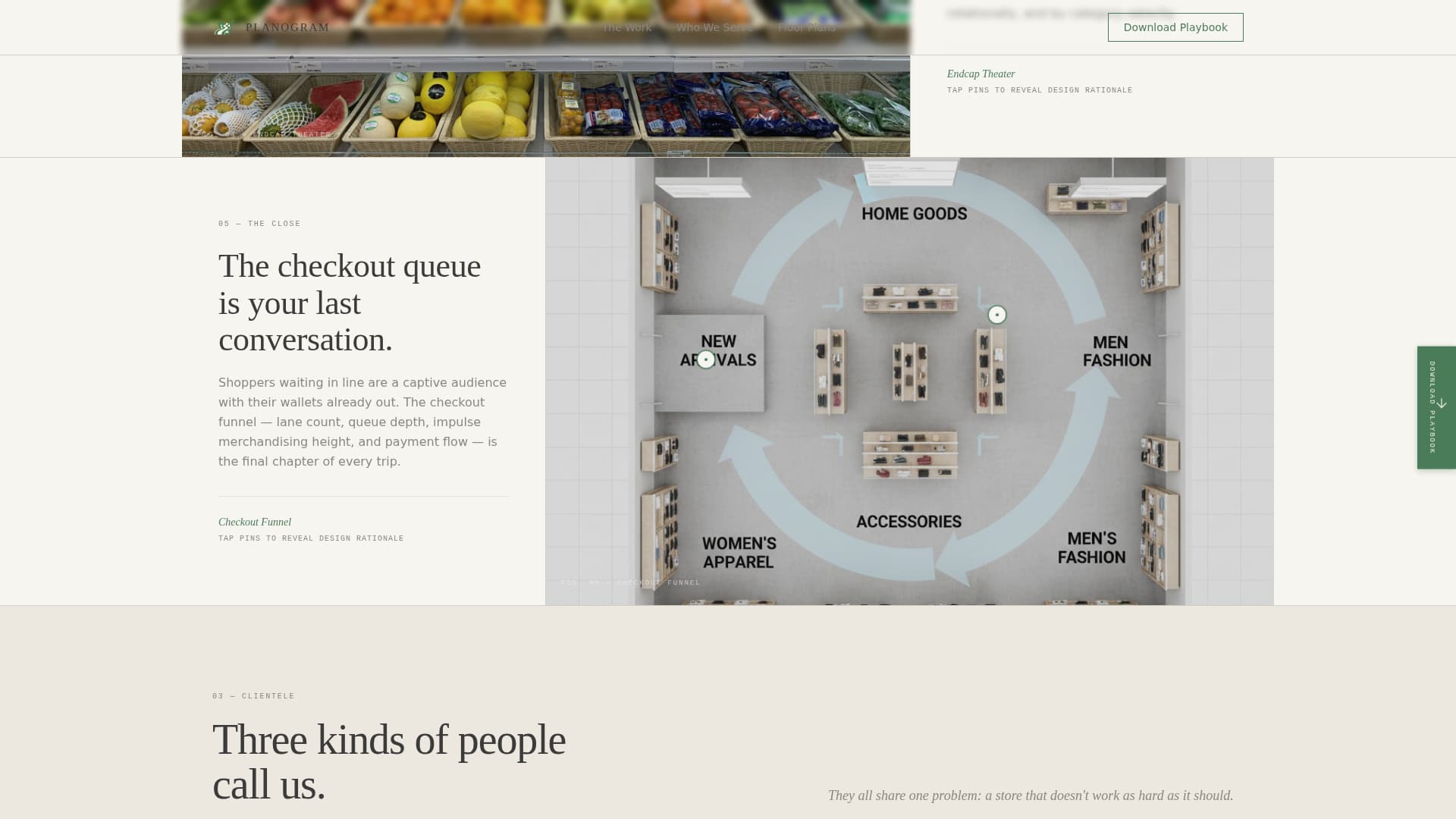 Retail & Commercial Space Design Booking Website Template