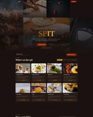 Regional & Specialty Restaurant Reviews Website Template
